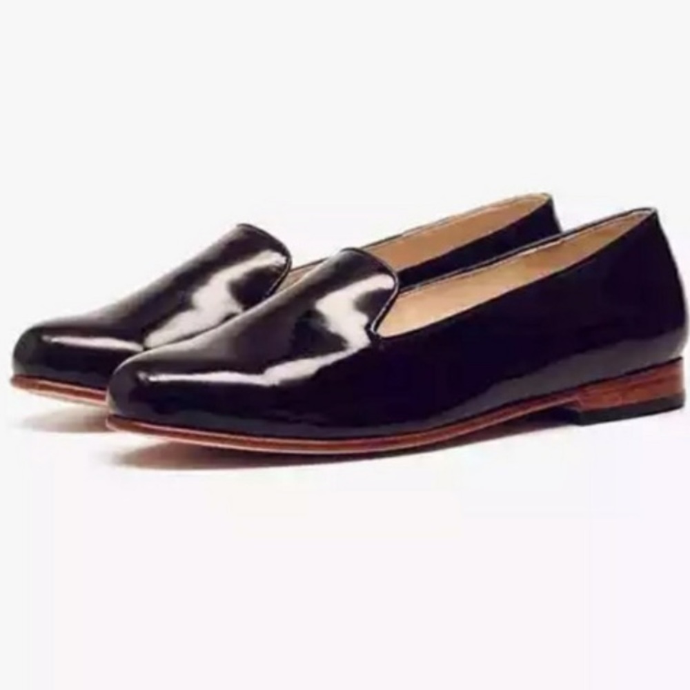 ISO Nisolo Smoking Shoe Black PATENT LEATHER 7.5